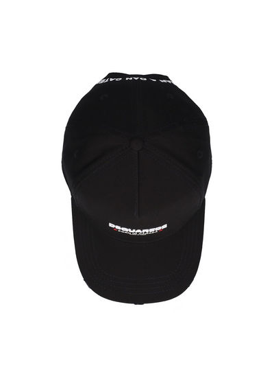 Dsquared2 x Rocco P*RN in Canada Cap in Schwarz
