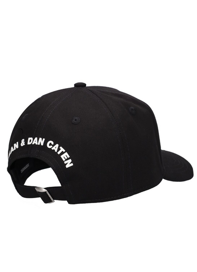 Dsquared2 x Rocco P*RN in Canada Cap in Schwarz